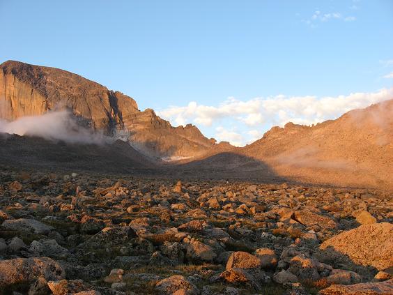 The Boulderfield is longer than it looks - Longs Peak