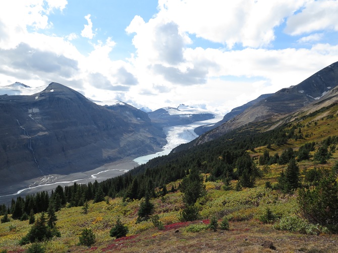 Parker Ridge Left for Glacier View